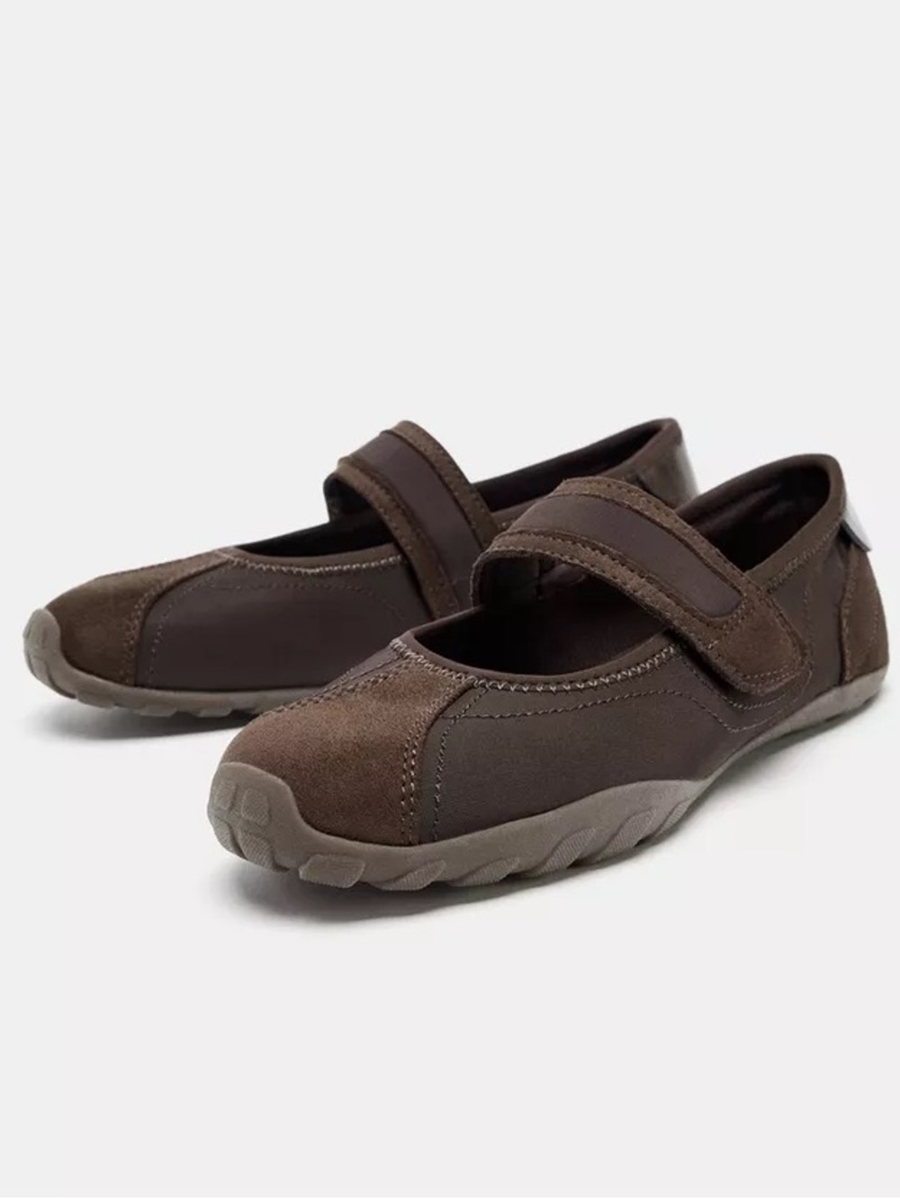 Zara sports ballet flats